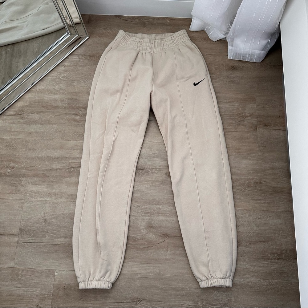 Nike Beige Track Pants
